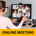 Webcam KODAK Access: videocamera professionale per videoconferenze HD 1080p con riconoscimento facciale Windows Hello e Plug and Play