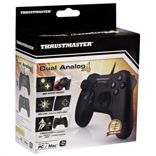 Thrustmaster Dual Analog 4 USB Manette de jeu Analogique PC Neuf - vue 2