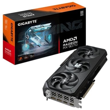 Tarjeta gráfica - GIGABYTE Radeon RX 9070 GAMING OC - 16GB