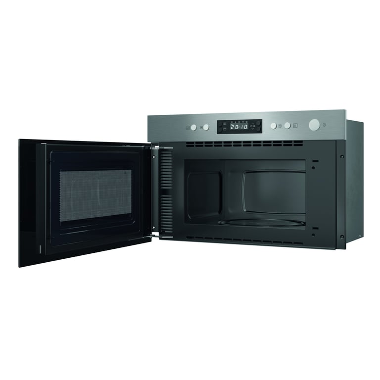 Micro ondes HOTPOINT HAM K12C X avec Grill LED Intégrable - vue 4