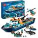60368 LEGO City - Barco de exploración ártica con helicóptero y minifiguras