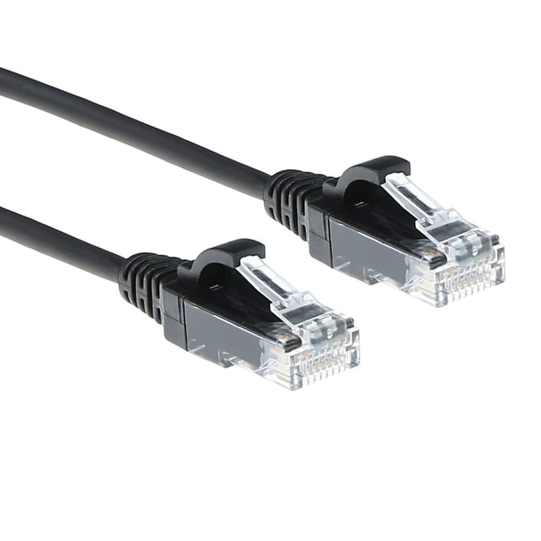 Act DC9930 câble de réseau Noir 0,15 m Cat6 U/UTP (UTP)