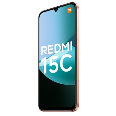 Smartphone Xiaomi Redmi 15C 256 GB Arancione, 4G, Schermo 6.9'', Fotocamera 50 MP, Batteria 6000 mAh