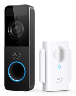 Eufy Video Doorbell 1080p Negro, Blanco