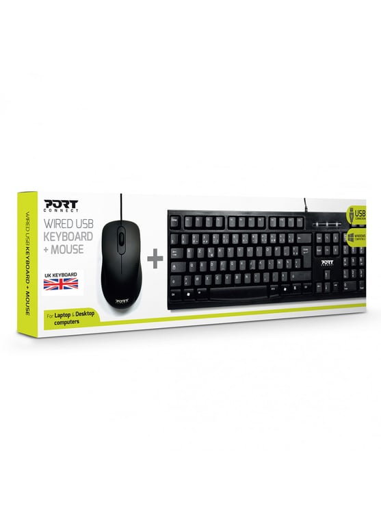 Port Designs 900900 UK clavier incluse Universel USB QWERTY Anglais britannique Neuf - vue 3
