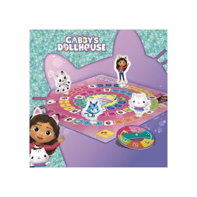 Gioco dell'oca - Gioco da tavolo - LISCIANIGIOCHI - Gabby e la casa magica - Dai 3 anni in su