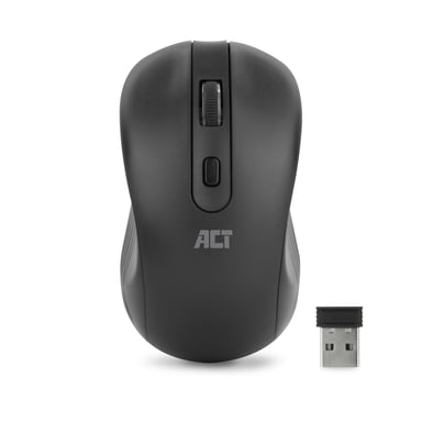 ACT AC5105 ratón Oficina Ambidextro RF inalámbrico Óptico 1000 DPI