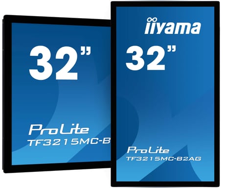 iiyama ProLite TF3215MC-B2AG pantalla para PC 80 cm (31.5'') 1920 x 1080 Pixeles Full HD LED Pantalla táctil Quiosco Negro