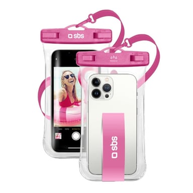 SBS TEWATERSELFIEP coque de protection pour téléphones portables 17,3 cm (6.8'') Rose Universel
