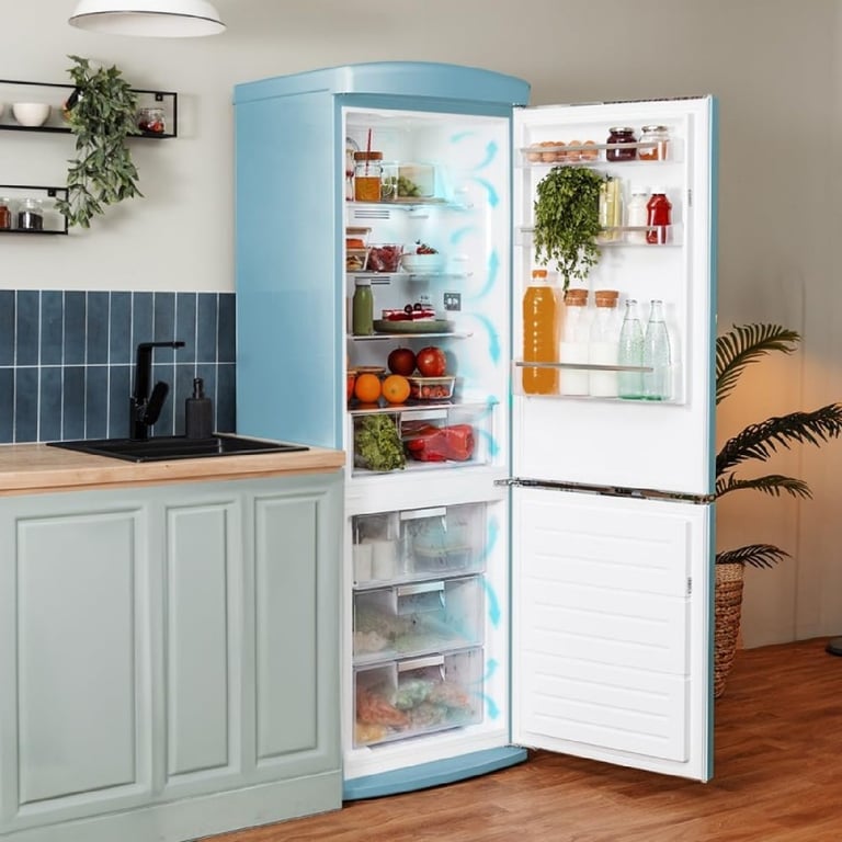 Réfrigérateur Combiné Cecotec Bolero CoolMarket Combi Origin 294+ – Total No Frost, 294 L - vue 3