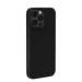 Custodia antiurto in morbido silicone gel per Apple iPhone 13 Pro Max, nero satinato
