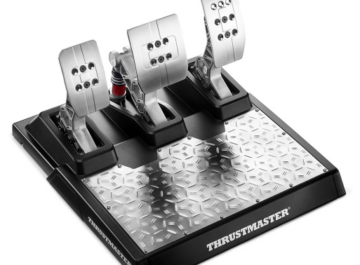 Thrustmaster T-LCM Negro, pedales USB de acero inoxidable PC, PlayStation 4, Xbox One
