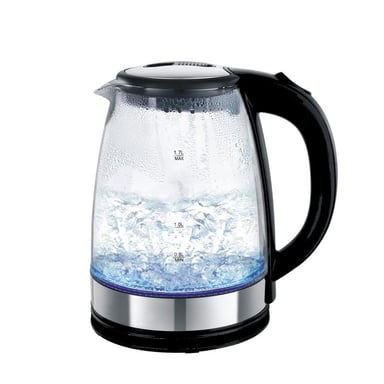 Hervidor eléctrico 1,7L de vidrio Azul Royalty Line RLGWK22008355-BLU