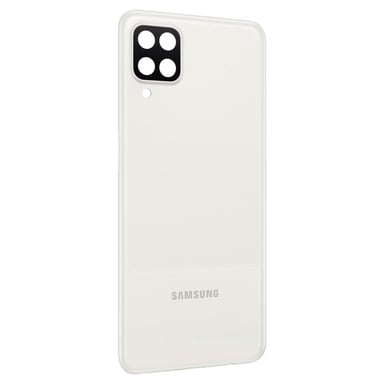 Samsung Galaxy A12 Batteria Cover Originale Samsung Pannello Posteriore Bianco