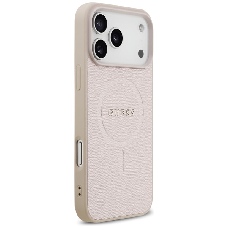 Coque Guess Saffiano Classic Logo MagSafe pour iPhone 17 Pro Max - vue 6