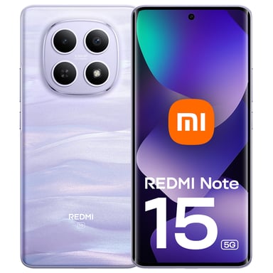 Xiaomi Redmi Note 15 5G 16,9 cm (6.67'') SIM doble USB Tipo C 6 GB 128 GB 5520 mAh Púrpura