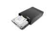 NOX Lite 3.5 Boîtier disque dur/SSD Noir 3.5''