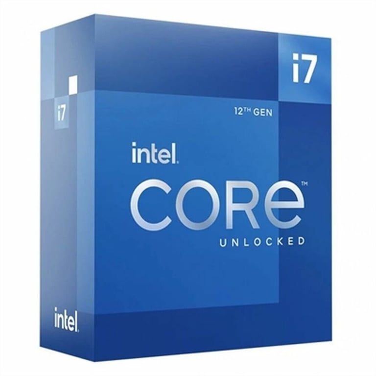 Processeur INTEL Core i7 12 cœurs 8P+4E Socket LGA1700 Chipset Série 600 TDP BX8071512700K - vue 4