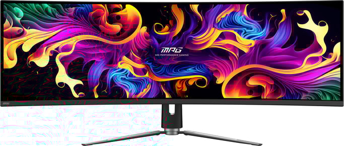 MSI MPG 491CQPX QD-OLED écran plat de PC 124,5 cm (49'') 5120 x 1440 pixels Dual QHD Noir