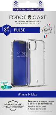 FORCE CASE FCPULSIP14MT coque de protection pour téléphones portables Transparent iPhone 14 Plus