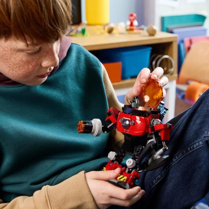 Sonic the Hedgehog 77005 Knuckles contre l'Egg Crusher de Dr. Eggman - Jeu des 8 ans - Neuf