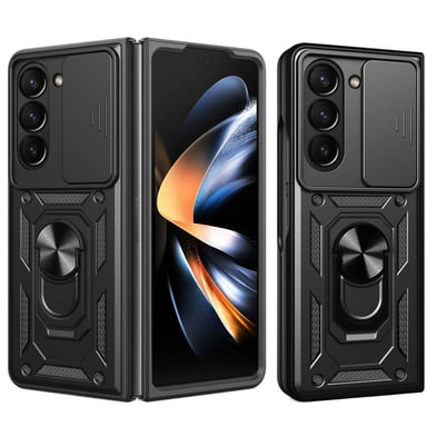 imoshion Coque arrière Rugged avec anneau pour Samsung Galaxy Z Fold 5 - Noir