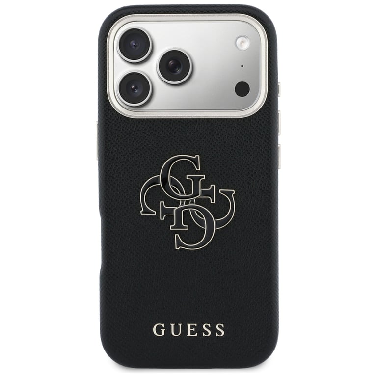 Coque Guess Hardcase Resin Logo pour iPhone 17 Pro Max - vue 2