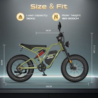 Vélo électrique FAFREES F20 Ultra (Homologation UE L1e-B) - Moteur 750 W batterie 48V25Ah pneu large 20 pouces Freins hydrauliques - Gris