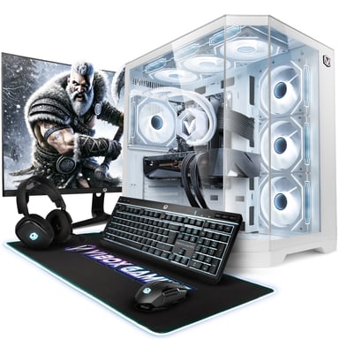 Vibox PC Gamer Complet - Ryzen 7 9700X, RTX 5070, 32 Go RAM, 1 To SSD, Windows 11, WiFi 6 + Bluetooth 5.4