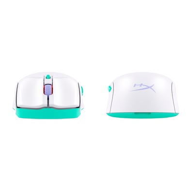 HyperX Pulsefire Haste 2 Core sf - Souris gamer (blanc/vert/violet)