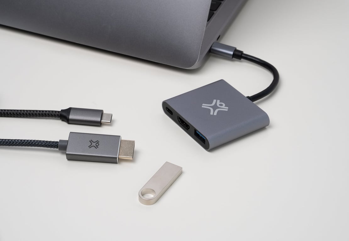 XtremeMac XWH HUB3 13 station d'accueil Avec fil USB Type C Neuf - vue 4