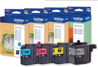 Cartouche d'encre compatible Brother LC129XLVALBP de haute qualité