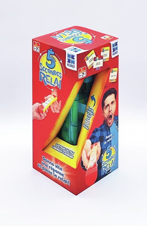 Jeu De Société Megableu 678078 – 5 Secondes Relai Électronique Pour 2 À 4 Joueurs - vue 7