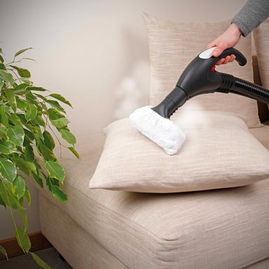 Polti Vaporetto Lecoaspira FAV80 Turbo Intelligence Limpiador a vapor trineo 1,8 L 2450 W Verde, Blanco