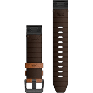 Garmin QuickFit 22 Grupo de rock Marrón Cuero