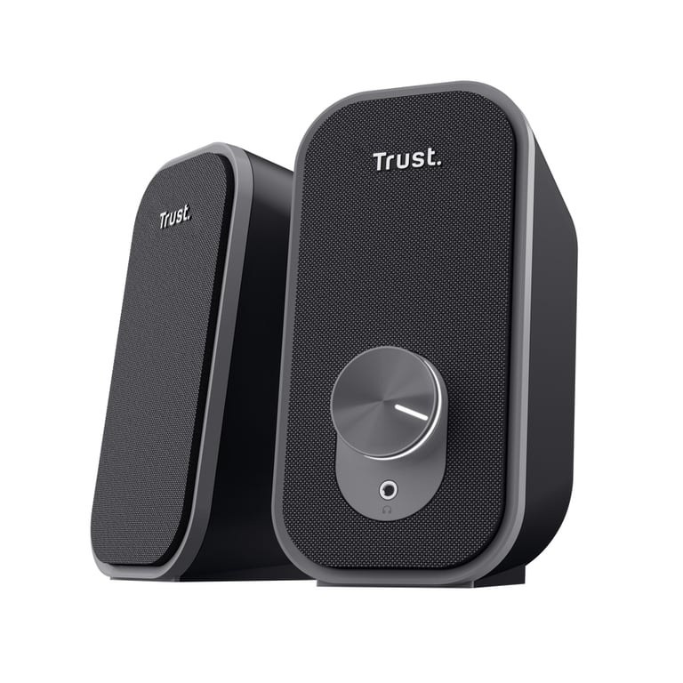 Haut-Parleurs Trust 25670 – Filaire, 2.0 Canaux, 12W RMS