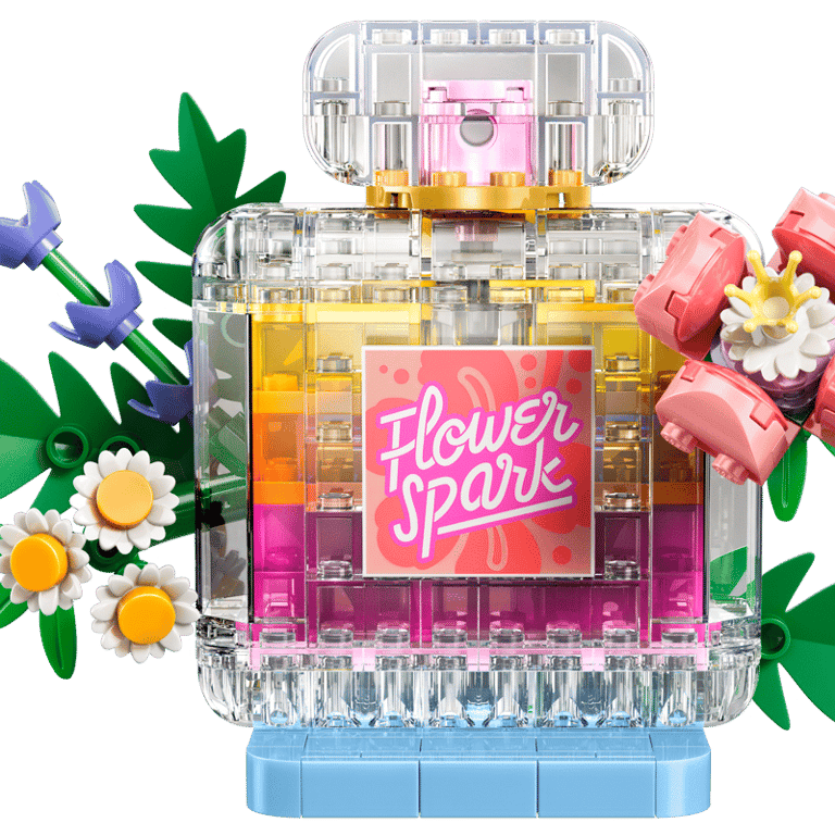 LEGO Creator 31383 Flacon de parfum, 286 pièces, dès 8 ans - Neuf