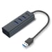 i-tec Metal HUB USB 3.0 3 porte + adattatore Gigabit Ethernet