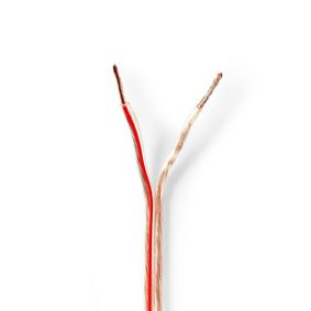 Nedis Câble Rond Pour Haut-parleur Double Conducteur De 1.50mm2 En Bobine 15m