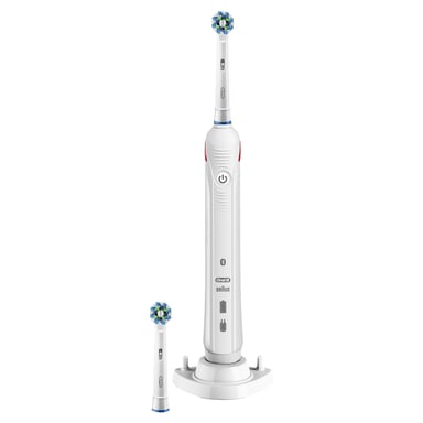 Spazzolino rotante oscillante per adulti Oral-B SmartSeries Smart 4 4100S Bianco