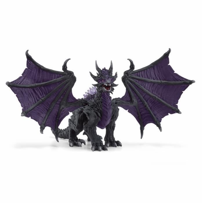Figurine Dragon des Ténèbres Dragon Jouet Ultra réaliste et Durable avec Ailes mobiles Cadeau pour Garçons et Filles dès - vue 1