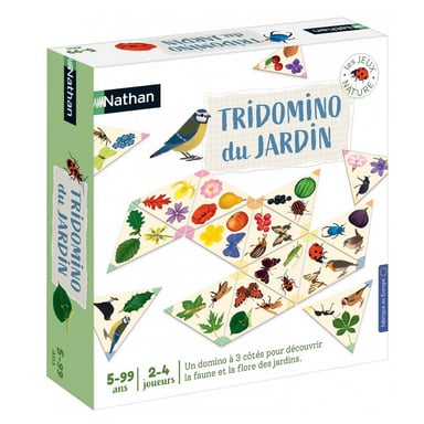 Tridomino Nathan : Juego de jardín educativo para niños