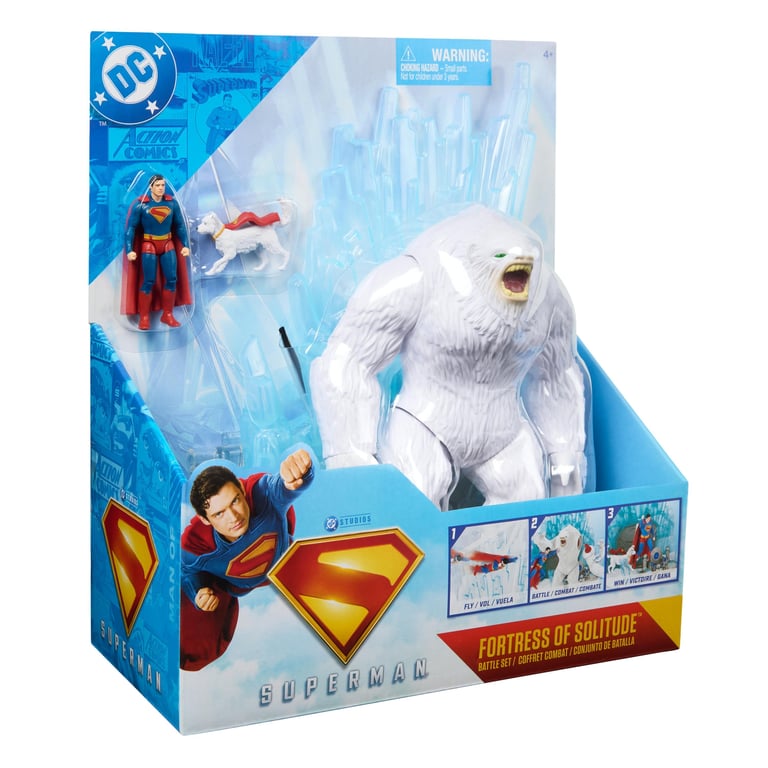 SPIN MASTERPLAYSET FORTERESSE DE SOLITUDE Superman Movie - vue 1