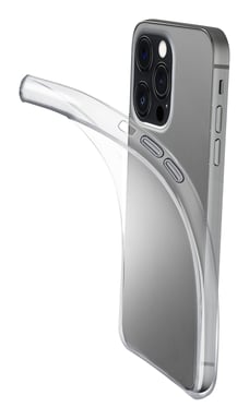 Cellularline Fine - Flessibile, ultrasottile e trasparente Apple iPhone 14 Pro Max