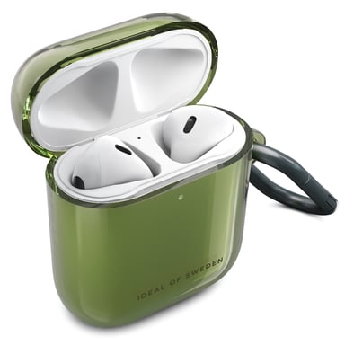 iDeal of Sweden Funda transparente para Apple AirPods 1 / 2 - Caqui
