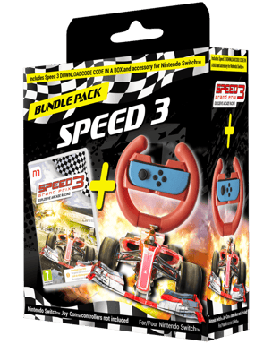 Velocità 3 Codice CIAB + volante Nintendo SWITCH