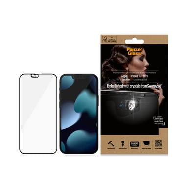 PanzerGlass CamSlider Case Friendly Swarovski - iPhone 13 mini