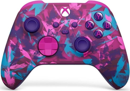 Microsoft Xbox Wireless Controller – Heart Breaker Special Edition Azul, Rosa, Púrpura Bluetooth Gamepad Analógico/Digital Android, PC, Xbox One, Xbox