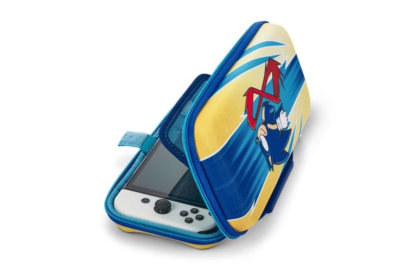 PowerA NSCS0209-01 funda para consola portátil Funda protectora rígida Nintendo Sentido, Caucho Multicolor