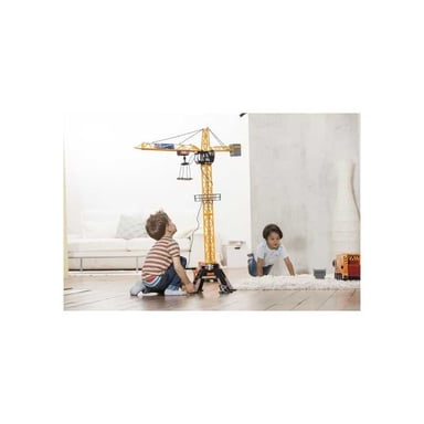 DICKIE - Grúa guiada por cable 120cm amarillo